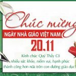 MỪNG NGÀY NHÀ GIÁO VIỆT NAM 20/11